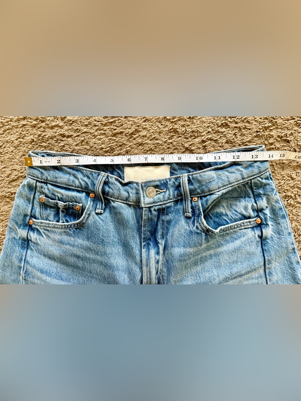 MOTHER The Half Pipe Flood High Rise Ankle Wide Leg Jean - Picture 13 of 13